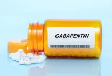 Gabapentin prescription bottle for dogs.