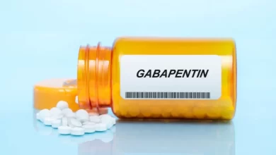 Gabapentin prescription bottle for dogs.